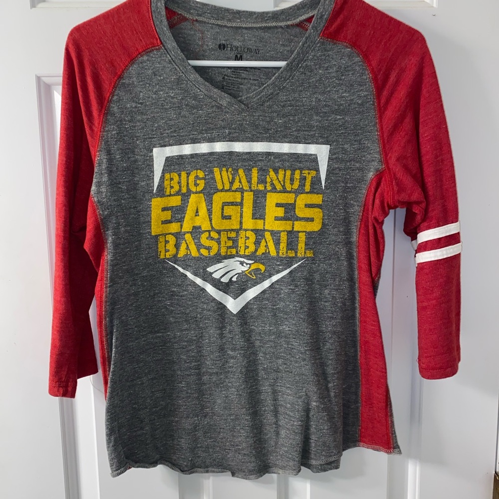 Big Walnut Baseball 3/4 sleeve tee